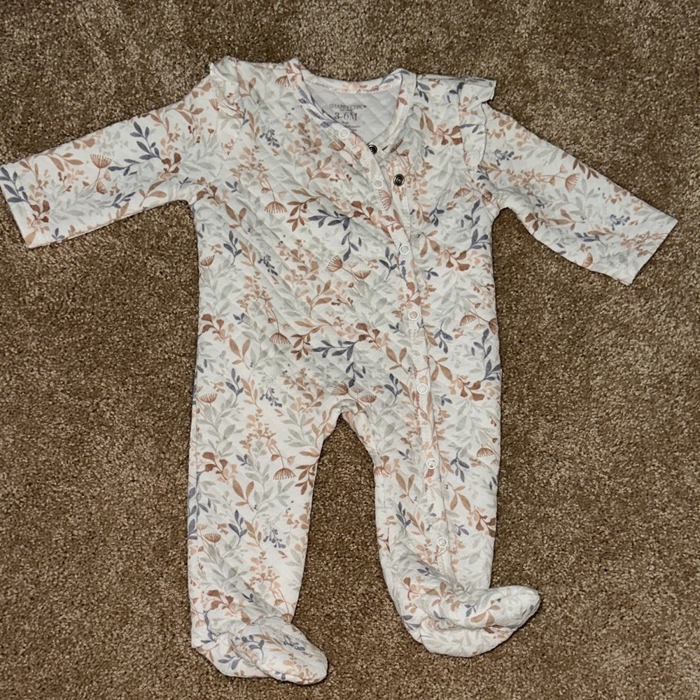 Floral Kids One Piece